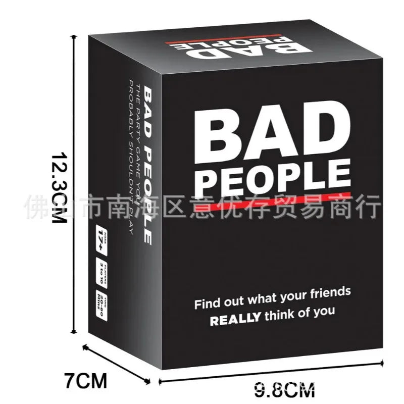 Best-selling English table party games, cards, bad guys, bad choices, adult dating parties, board games, poker puzzles