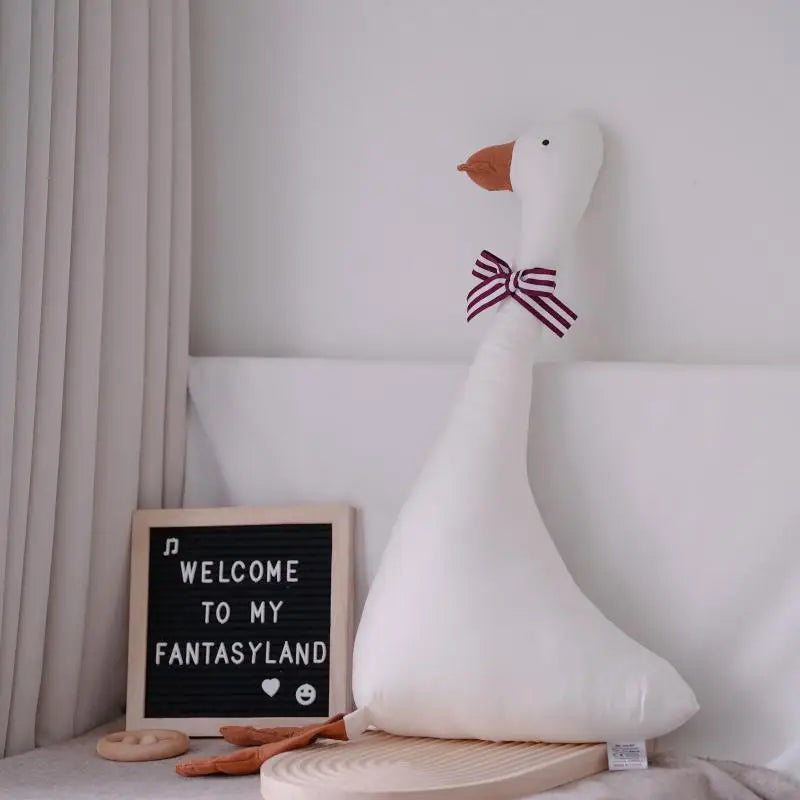 2025 New Cartoon Cute Goose Baby Doll Soothing Toy Nordic Home Soft Decoration Pendant Pillow Goose Soothing Duck