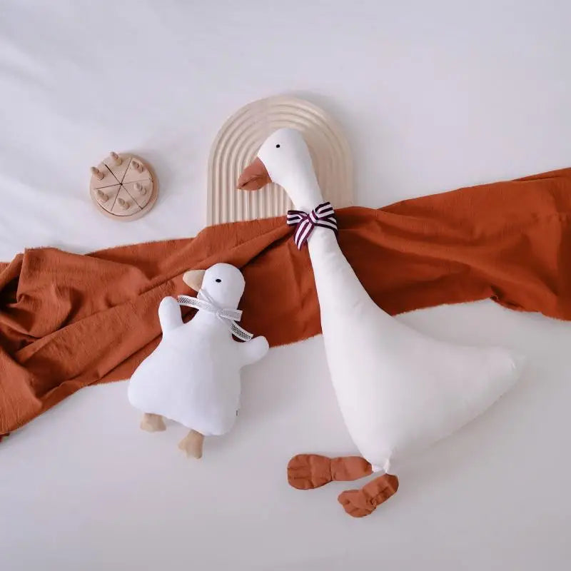 2025 New Cartoon Cute Goose Baby Doll Soothing Toy Nordic Home Soft Decoration Pendant Pillow Goose Soothing Duck