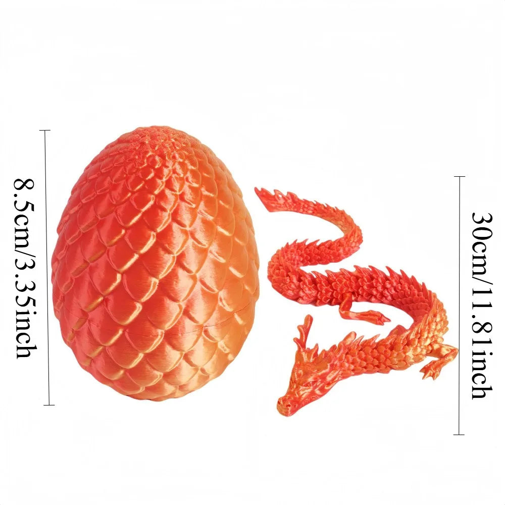 3D printed dragon eggs, desktop decorations and collectibles, cool stress relieving toys, suitable for boys, girls and children