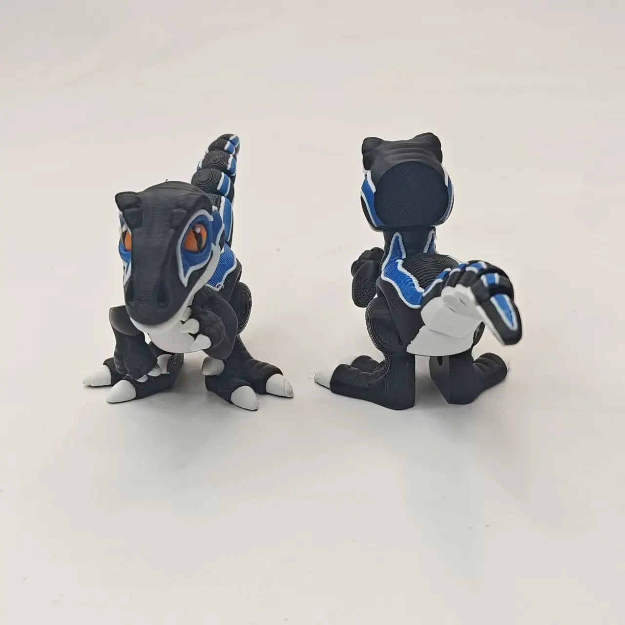 3D Printed Dinosaur Figurine A Novel Toy Halloween Decoration Home Decor Crafts Animal Model Children's Gift Sets Mini Animal