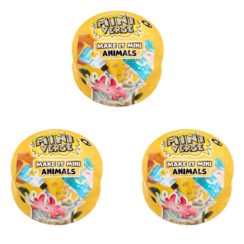 Hot New Mga Miniverse Make It Mini Animals Series Blind Box Cute Mystery Box Play House Toy Decor Collection Kid Birthday Gifts