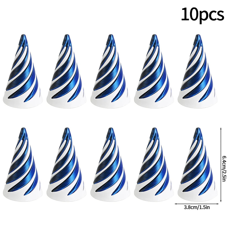 3D Printed Toys Rotating Pyramid 3D Printed Spiral Cone Relief Toys 3D Printed Spinning Anti-Stress Toy Fidget Rotating Pyramid