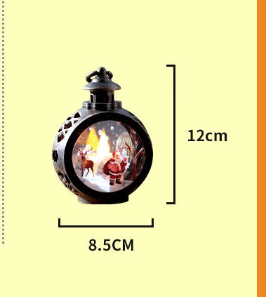 Christmas Decorations  Retro Night Lights Luminous Gift  Window Decorations Tabletop Decorations Props Atmosphere Pendants