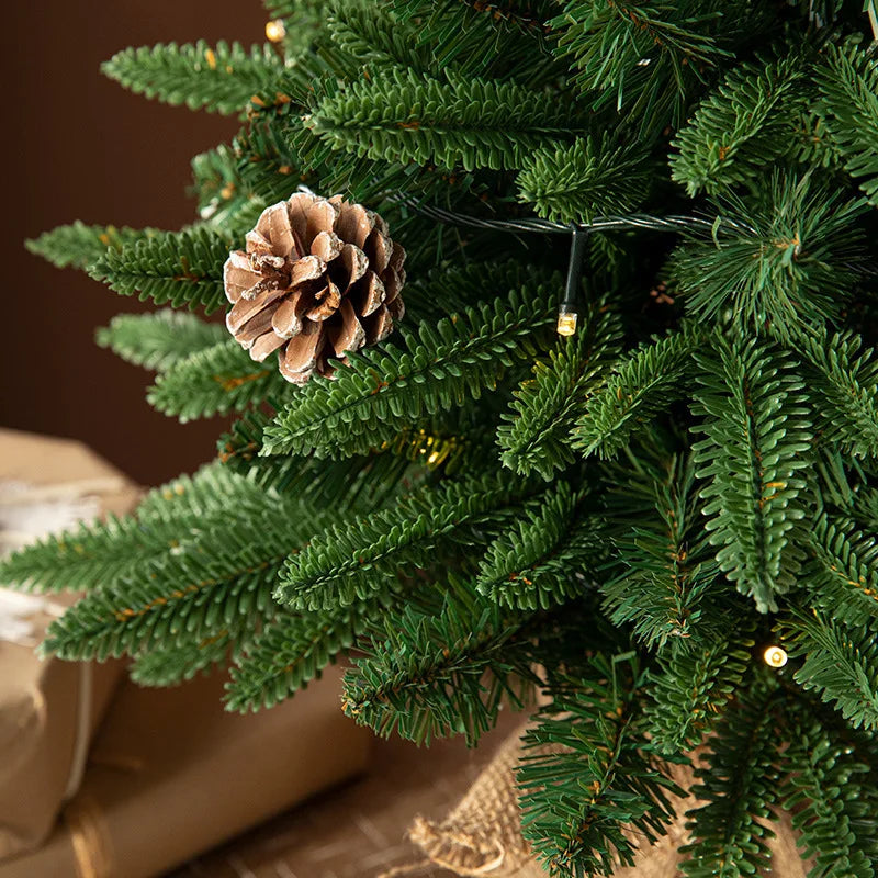 Christmas tree, Christmas, cedar, Christmas decorations, New Year, snowflakes, snow trees, atmosphere decoration supplies