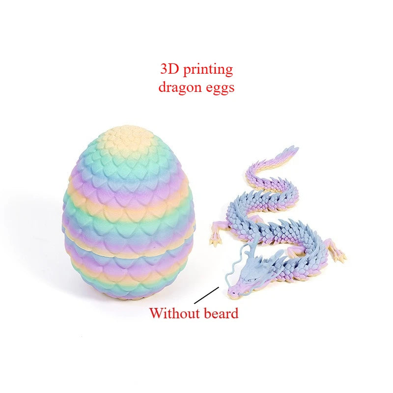 3D printed dragon eggs, desktop decorations and collectibles, cool stress relieving toys, suitable for boys, girls and children