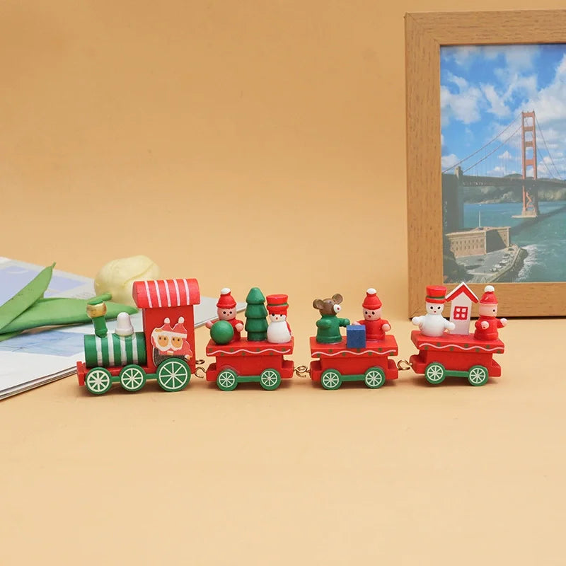 Christmas Train Merry Christmas Decorations For Home 2025 Cristmas Ornament Xmas Navidad Noel Gifts Happy New Year 2025 Decor