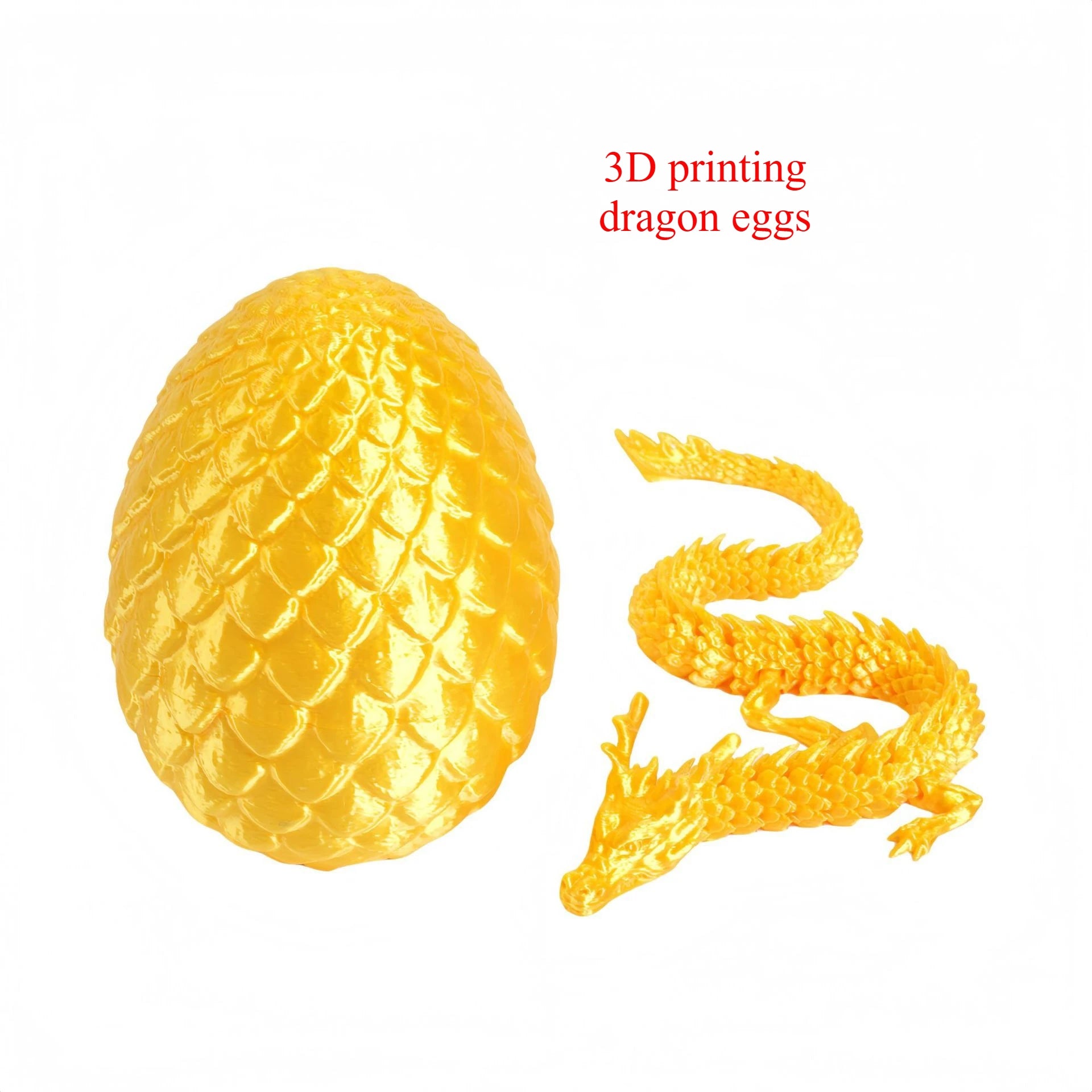 3D printed dragon eggs, desktop decorations and collectibles, cool stress relieving toys, suitable for boys, girls and children