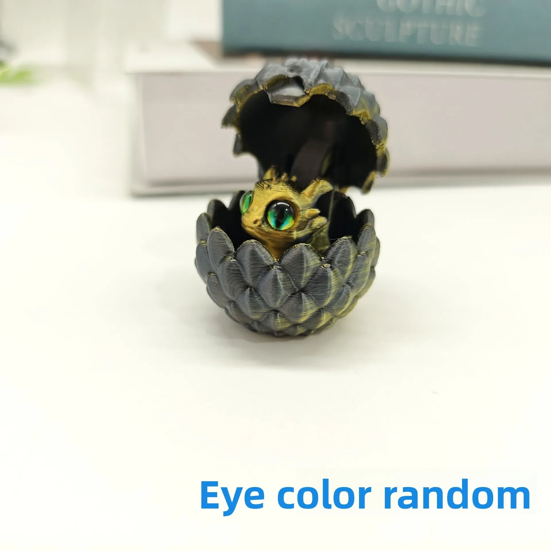 Dragon Egg 3D Printing Huevo De Dragón - Desk Decor Gag Gift Christmas & Birthday Novelty Office Toy & Home Decoration for Home