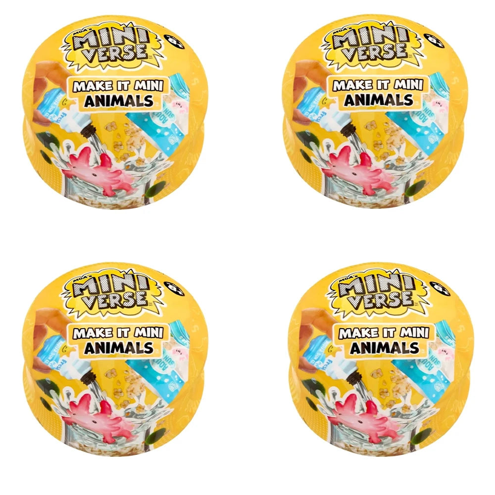 Hot New Mga Miniverse Make It Mini Animals Series Blind Box Cute Mystery Box Play House Toy Decor Collection Kid Birthday Gifts