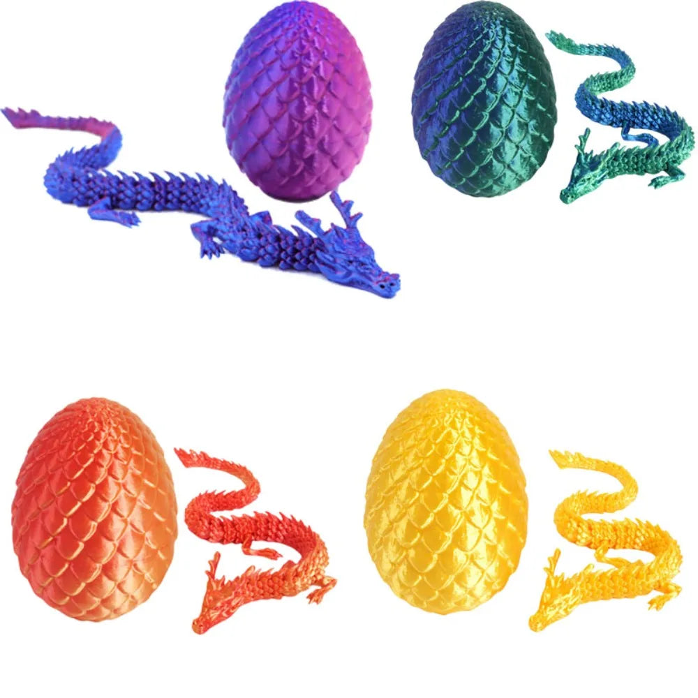 3D printed dragon eggs, desktop decorations and collectibles, cool stress relieving toys, suitable for boys, girls and children