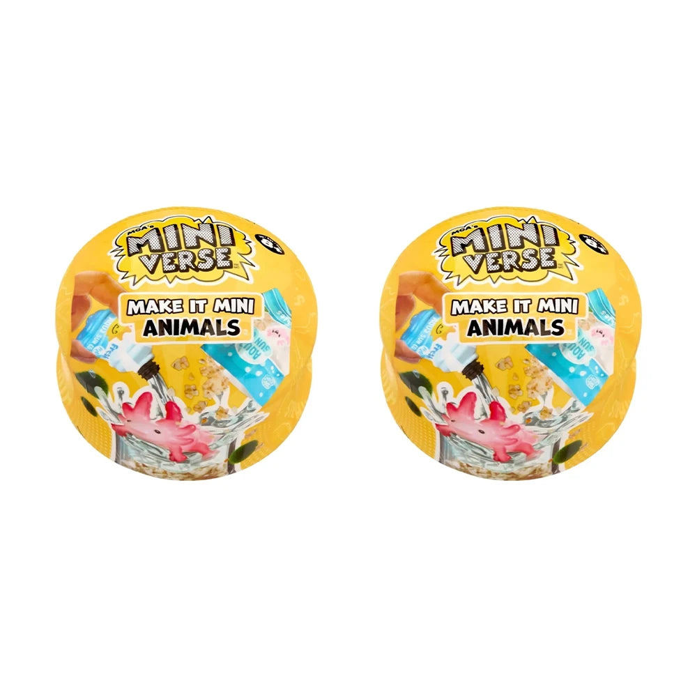 Hot New Mga Miniverse Make It Mini Animals Series Blind Box Cute Mystery Box Play House Toy Decor Collection Kid Birthday Gifts