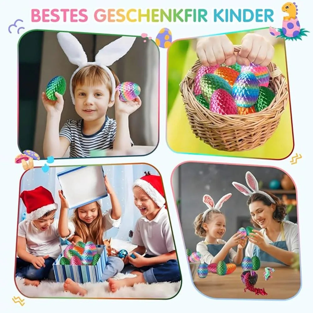 3D printed dragon eggs, desktop decorations and collectibles, cool stress relieving toys, suitable for boys, girls and children