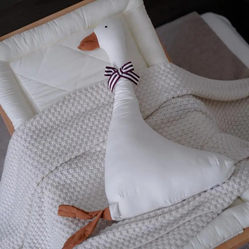 2025 New Cartoon Cute Goose Baby Doll Soothing Toy Nordic Home Soft Decoration Pendant Pillow Goose Soothing Duck