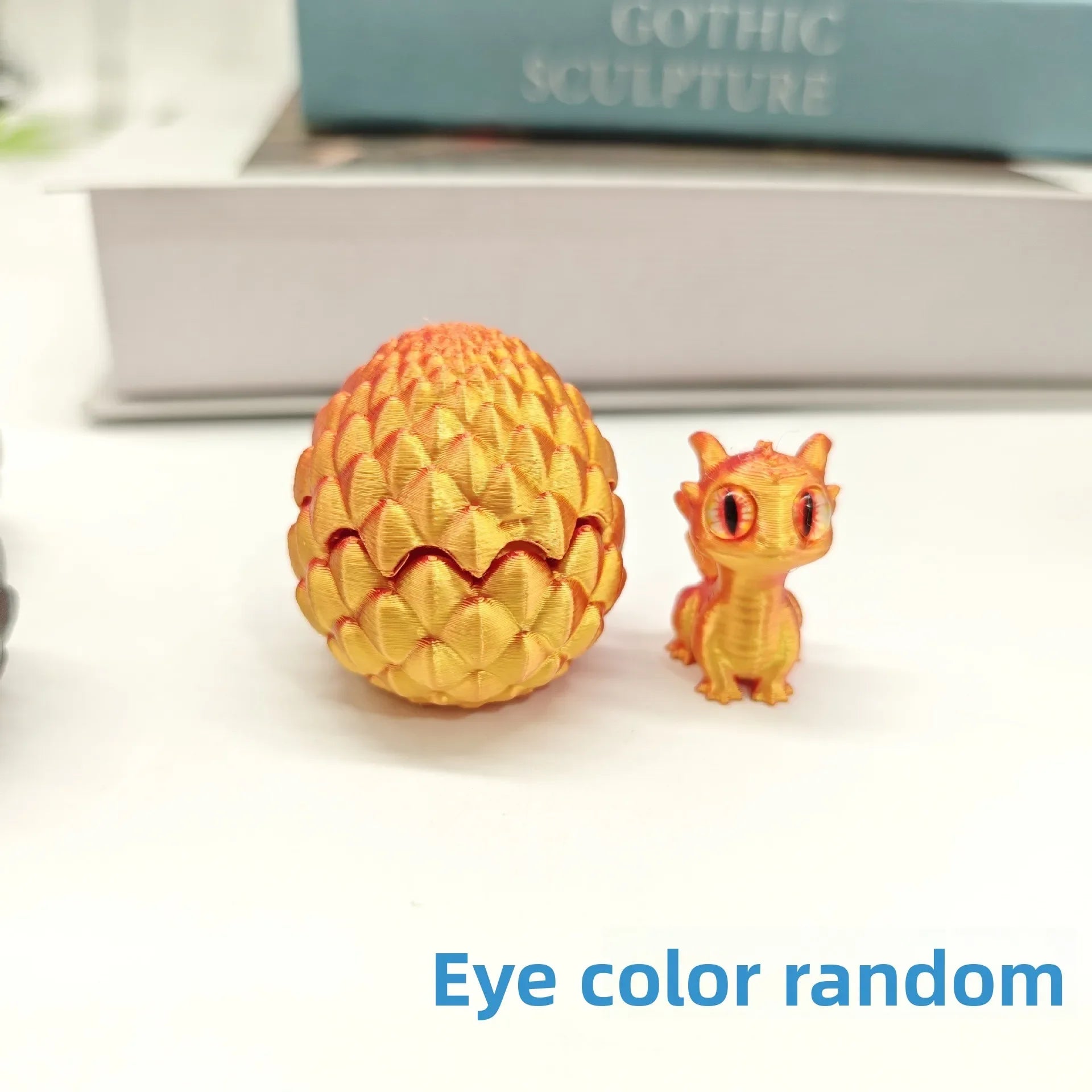 Dragon Egg 3D Printing Huevo De Dragón - Desk Decor Gag Gift Christmas & Birthday Novelty Office Toy & Home Decoration for Home