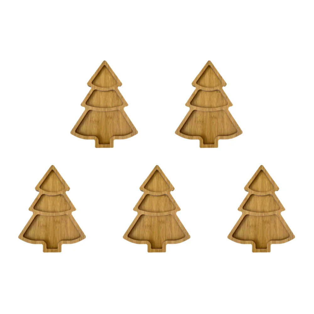 Tree Appetizer Platter Candy Snack Dessert Serving Dish Christmas Tree Tray Plate for Food Appetizers Desserts Snacks Sushi