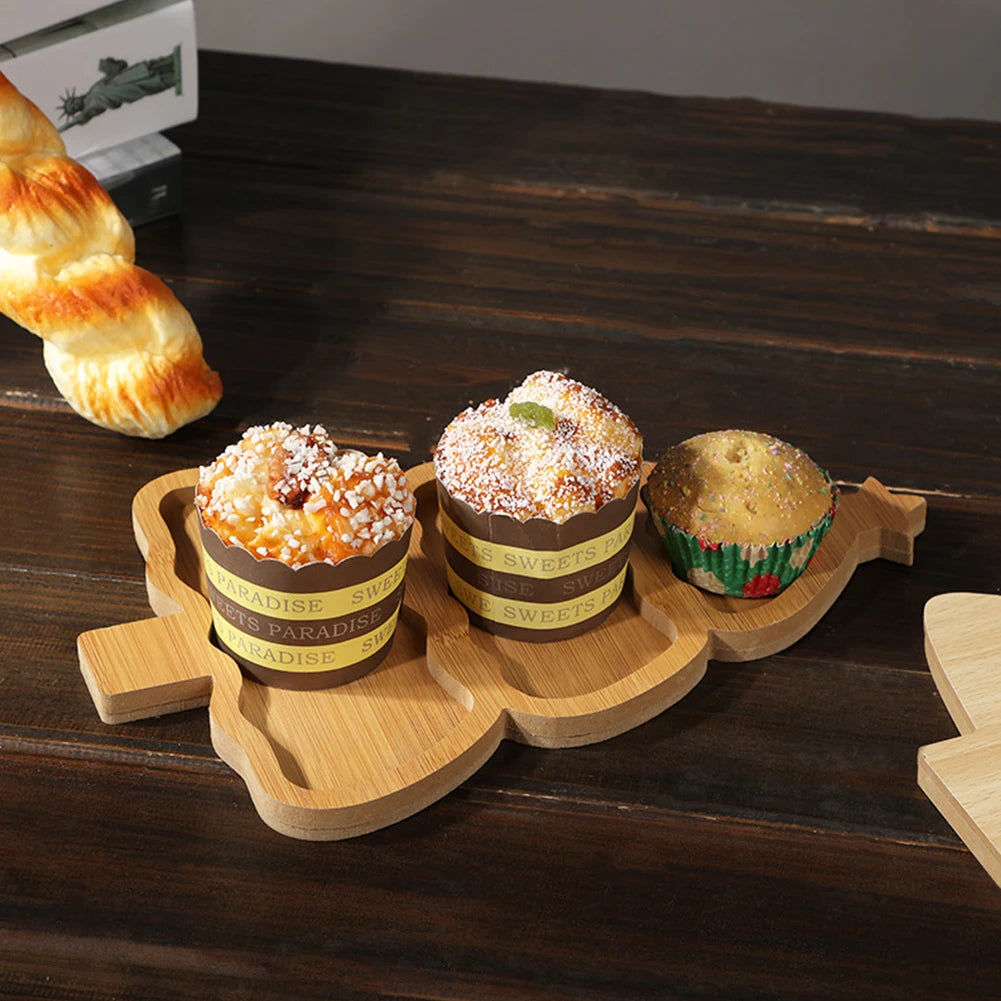 Tree Appetizer Platter Candy Snack Dessert Serving Dish Christmas Tree Tray Plate for Food Appetizers Desserts Snacks Sushi