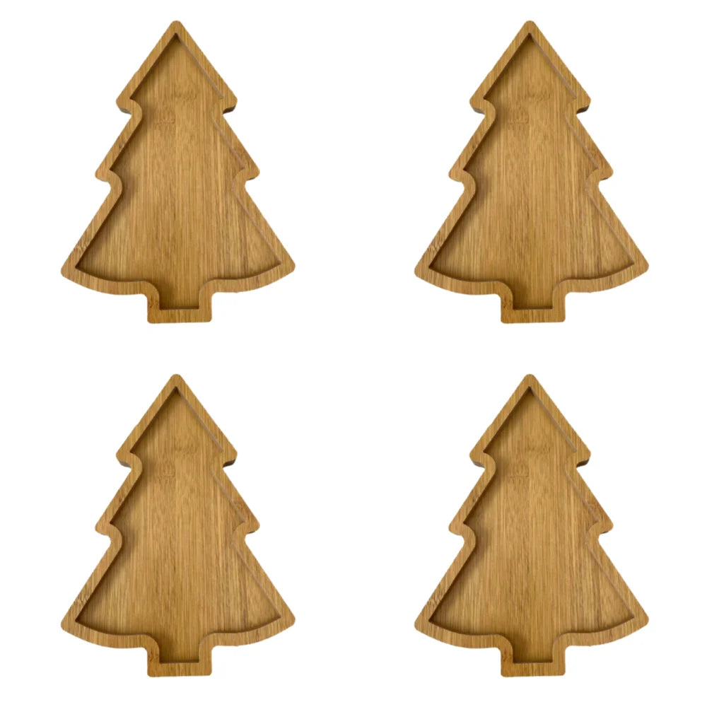 Tree Appetizer Platter Candy Snack Dessert Serving Dish Christmas Tree Tray Plate for Food Appetizers Desserts Snacks Sushi