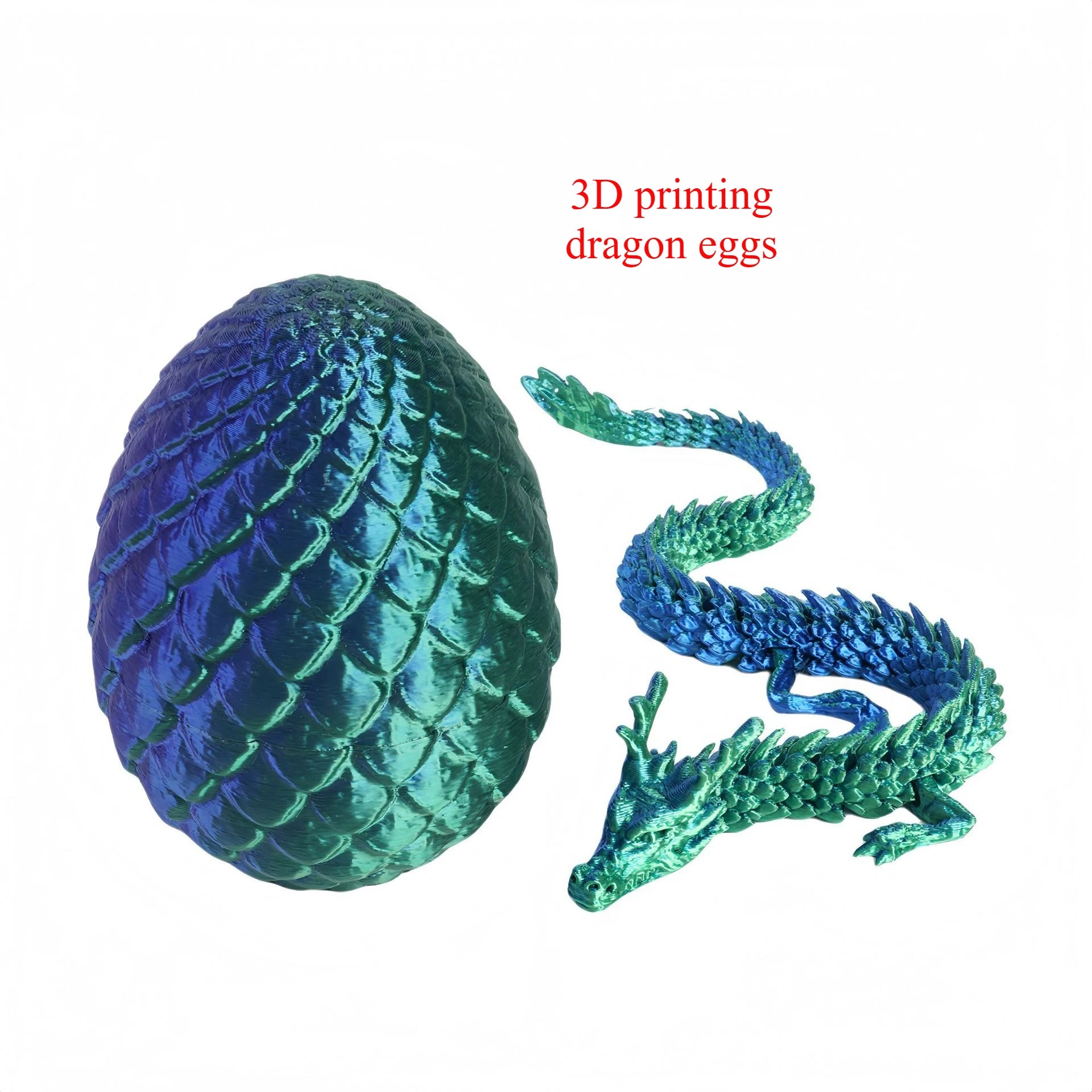 3D printed dragon eggs, desktop decorations and collectibles, cool stress relieving toys, suitable for boys, girls and children