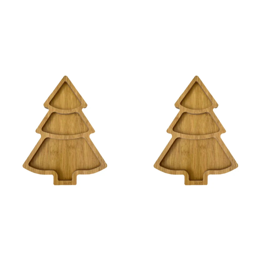 Tree Appetizer Platter Candy Snack Dessert Serving Dish Christmas Tree Tray Plate for Food Appetizers Desserts Snacks Sushi