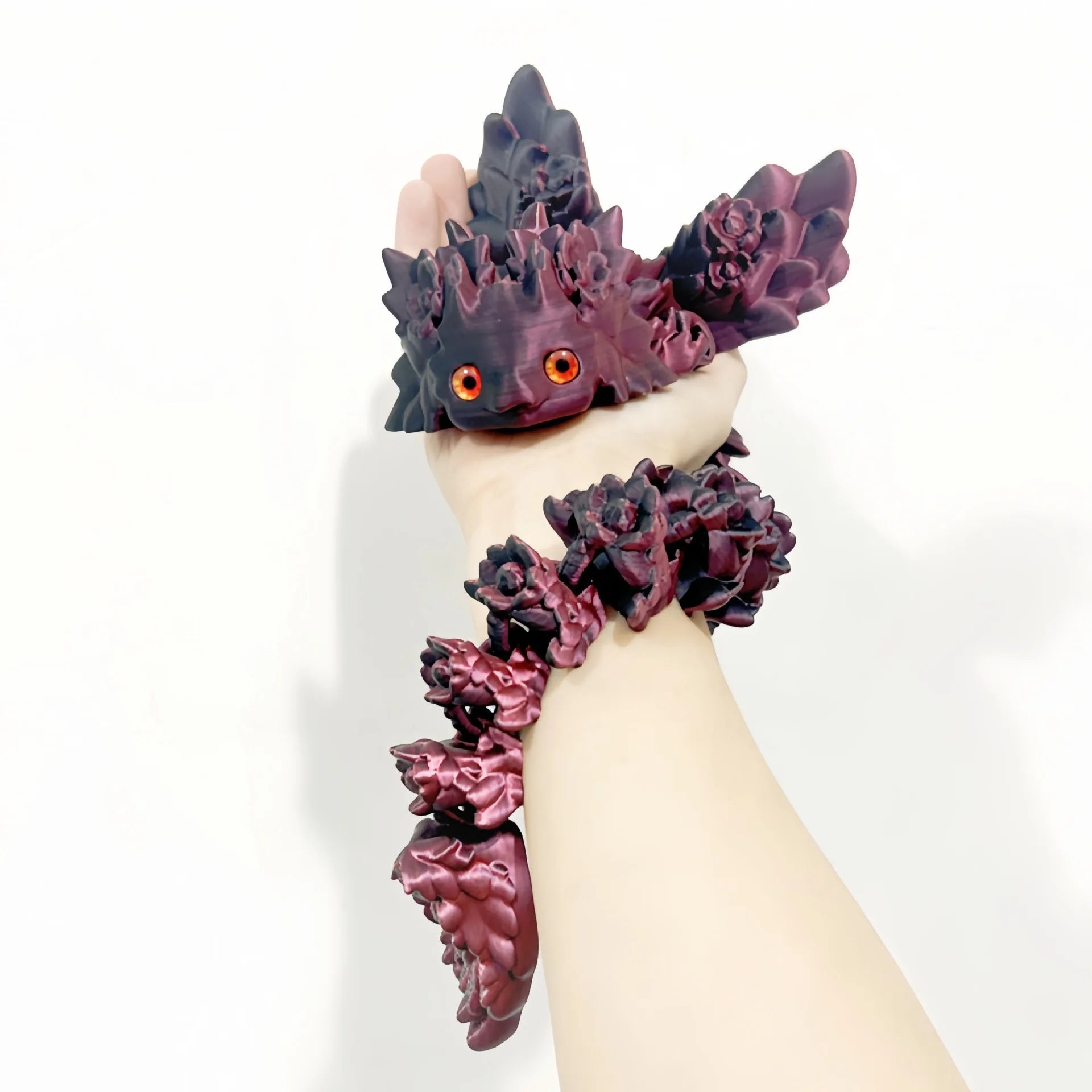 3D Print toy Salamander Dragon Desktop Ornament 3d Print Animals Home Office Crafts Print Characters Christmas Gift Action Figur