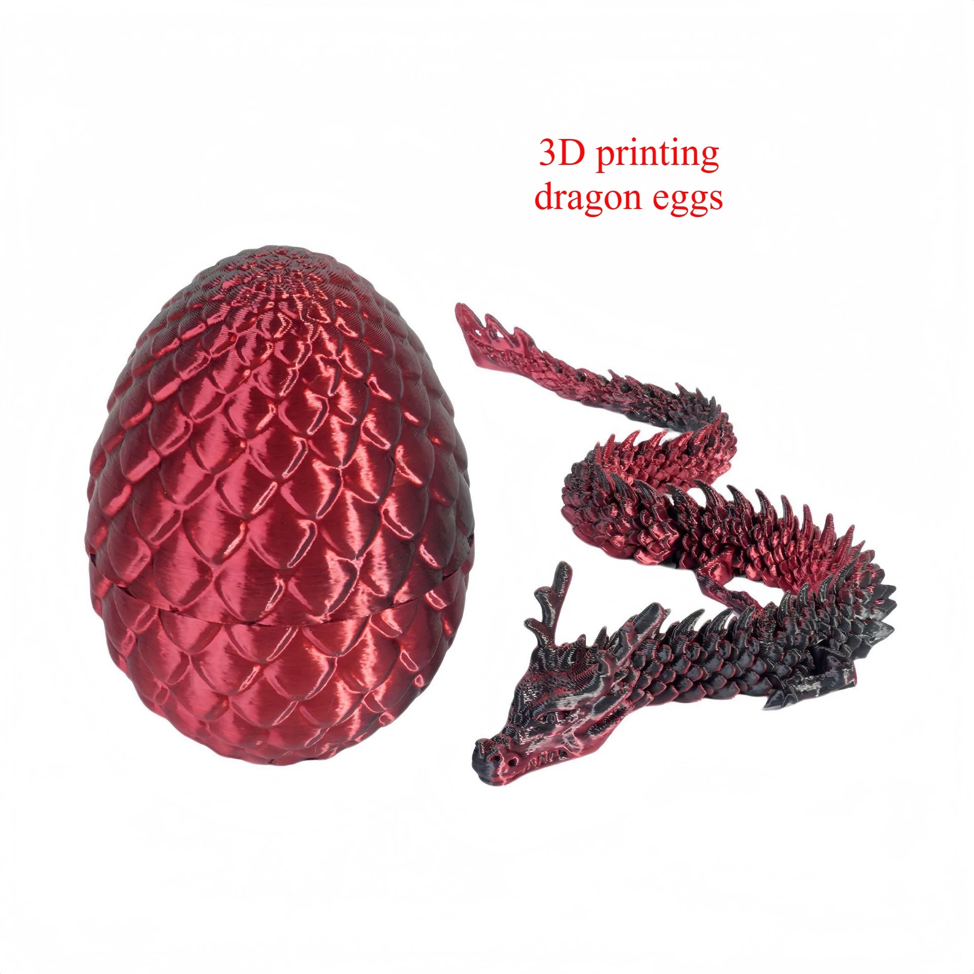 3D printed dragon eggs, desktop decorations and collectibles, cool stress relieving toys, suitable for boys, girls and children