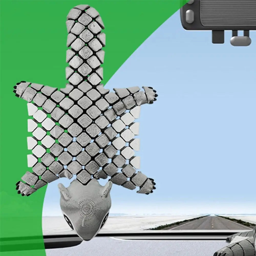 3D Printed Funny Flying Squirrel Toy with Movable Joints Cute Simulated Animal Model Creative Handicraft 3D Printed Animal Model