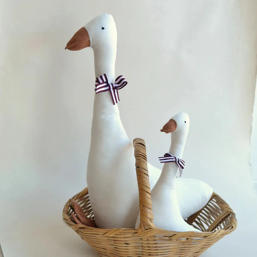 2025 New Cartoon Cute Goose Baby Doll Soothing Toy Nordic Home Soft Decoration Pendant Pillow Goose Soothing Duck
