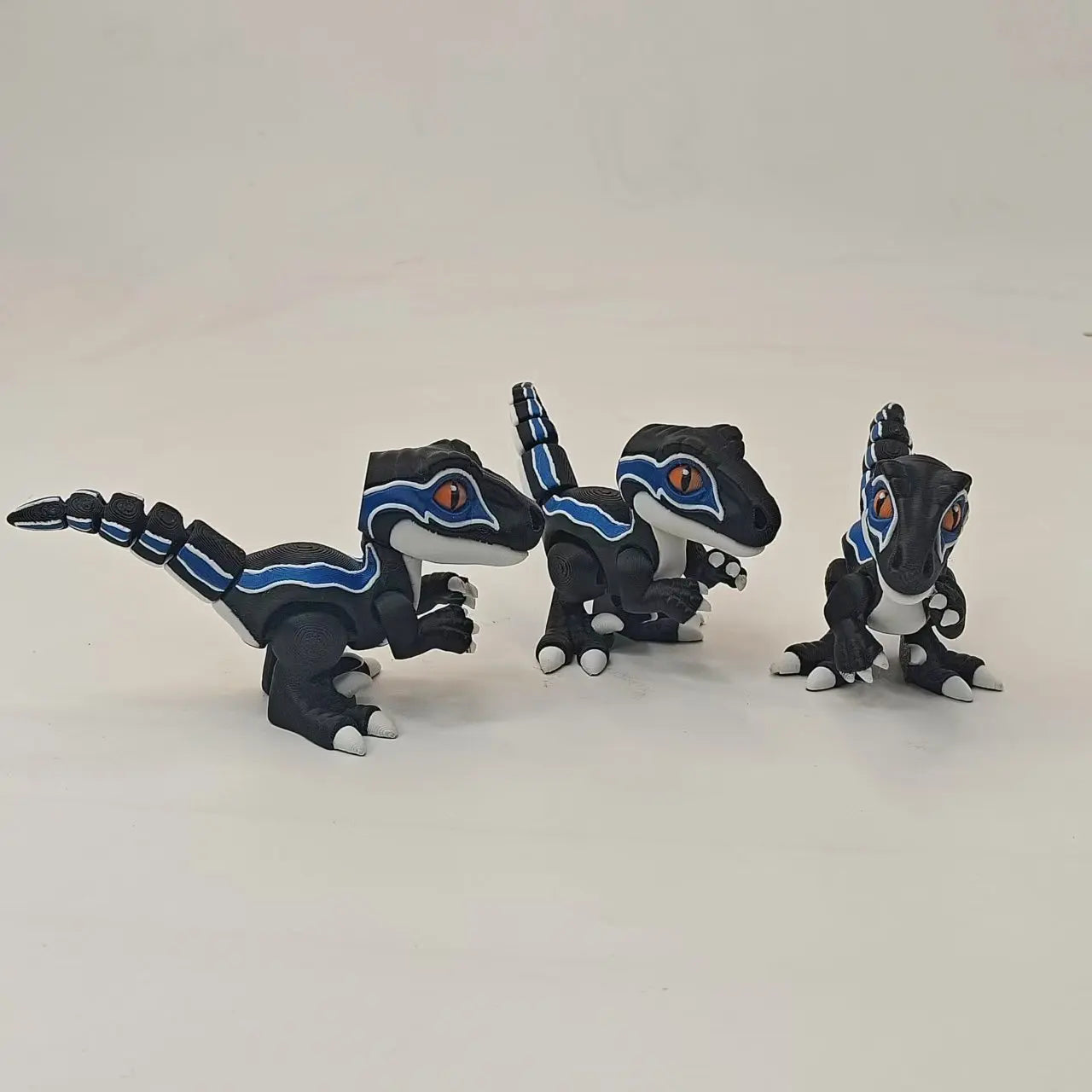 3D Printed Dinosaur Figurine A Novel Toy Halloween Decoration Home Decor Crafts Animal Model Children's Gift Sets Mini Animal