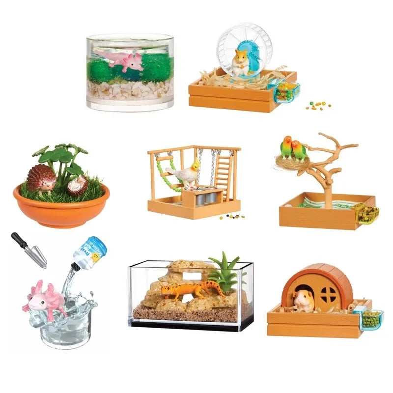 Hot New Mga Miniverse Make It Mini Animals Series Blind Box Cute Mystery Box Play House Toy Decor Collection Kid Birthday Gifts